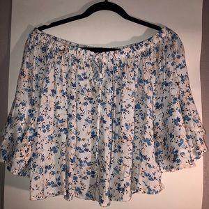 Off the shoulder blouse